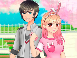 Anime Couple Dress Up Games gambar ke 5